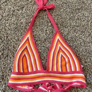 knit halter top size s